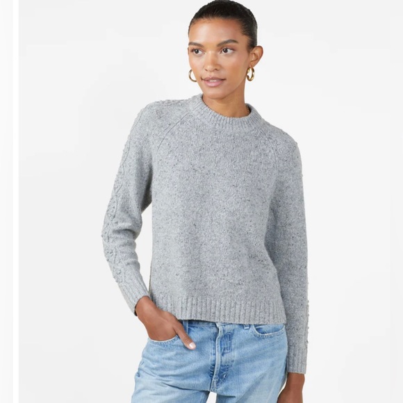 Outerknown Sweaters - Outerknown Nova 100% Cashmere Gray Sweater, Size Medium